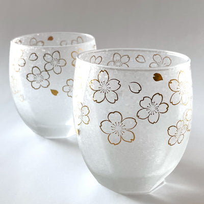 Premium Sakura Glass Pair Set