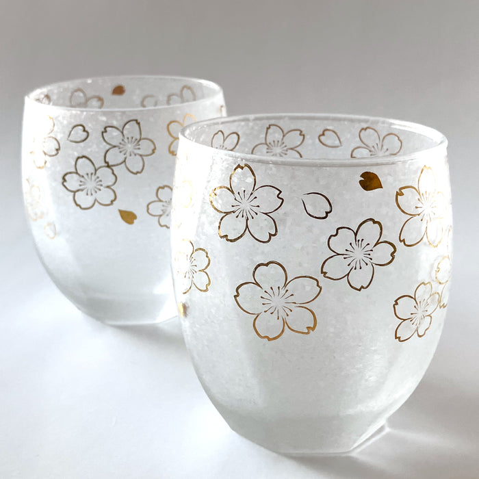 Premium Sakura Glass Pair Set