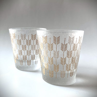 Yagasuri Glass Pair Set