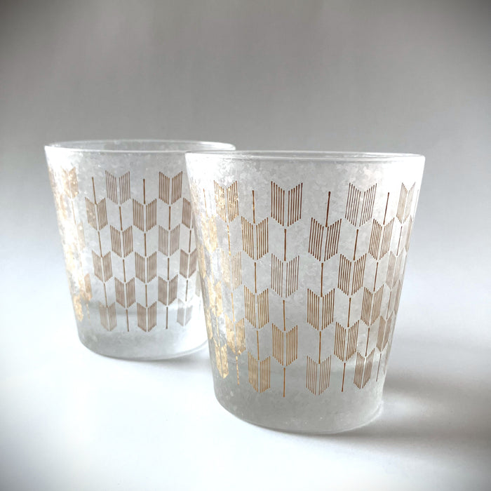 Yagasuri Glass Pair Set