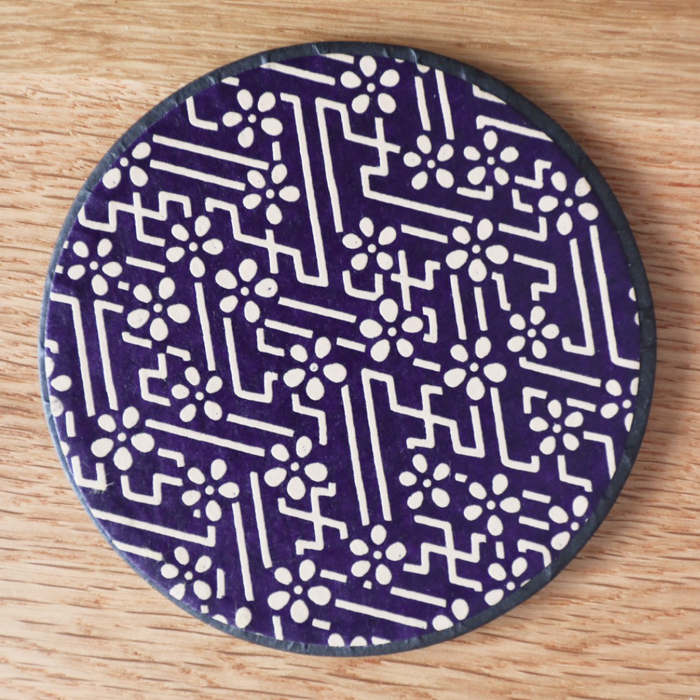 Washi Coaster (Floral)