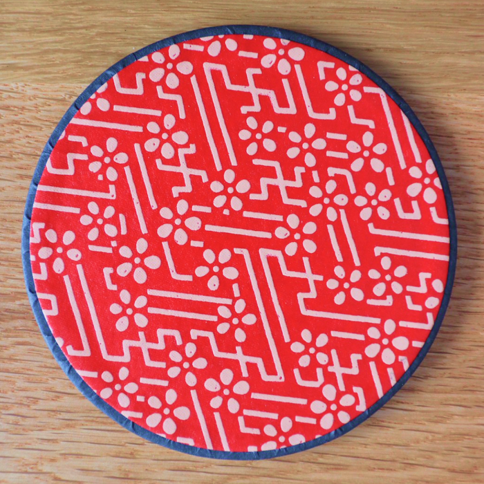 Washi Coaster (Floral)