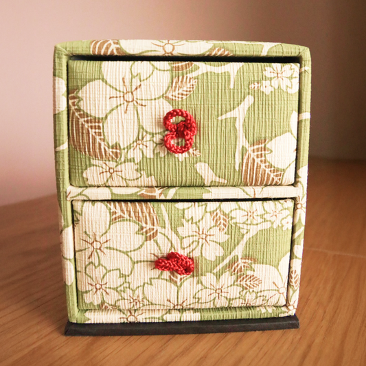 Accessory case of green